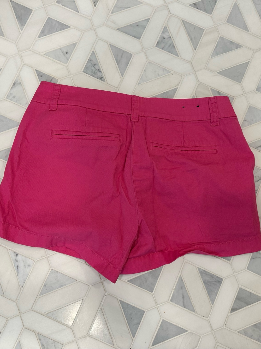 J. Crew Classic Hot Pink Cotton Shorts